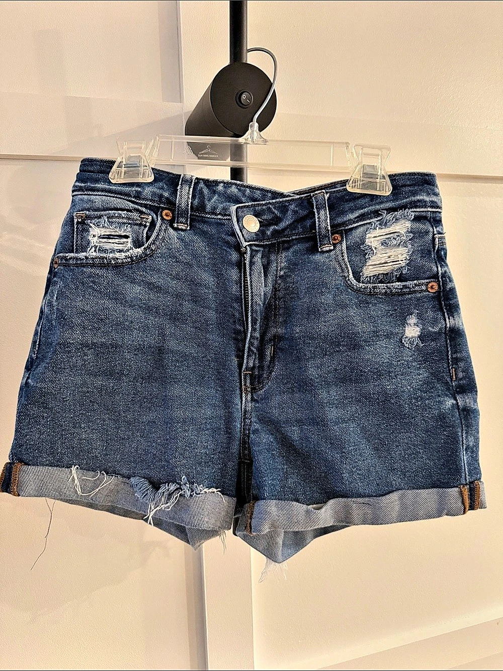 American Eagle Mom Short Denim Shorts Size 2